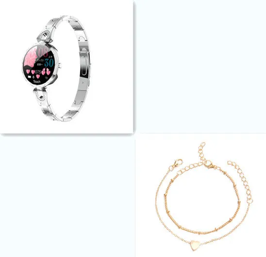 Wearable Device Heart Rate Monitor Sports Smartwatch for Women