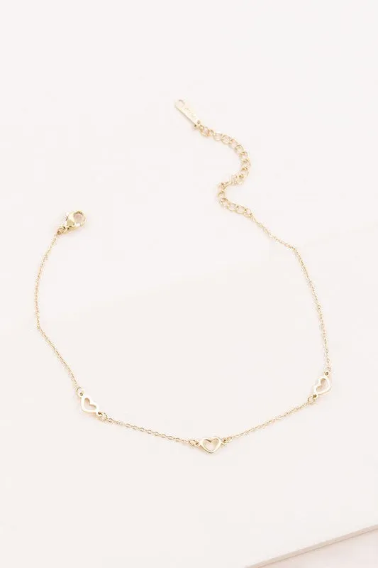 With Love Anklet