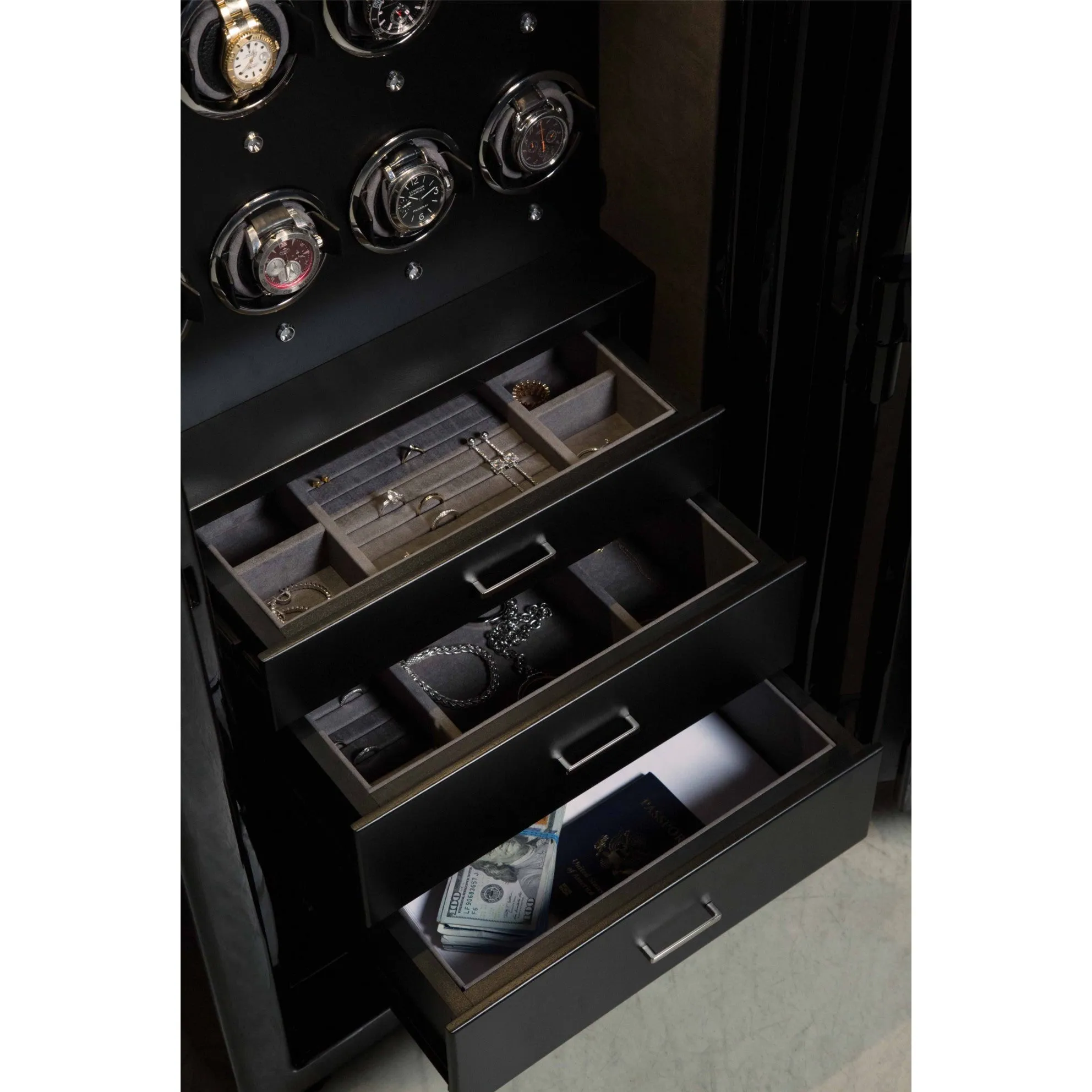 Wolf - 1834 Atlas 12-unit Watch Winding Safe | 491241