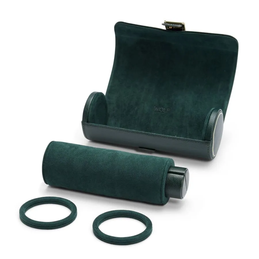 WOLF 3-Watch Roll - Green