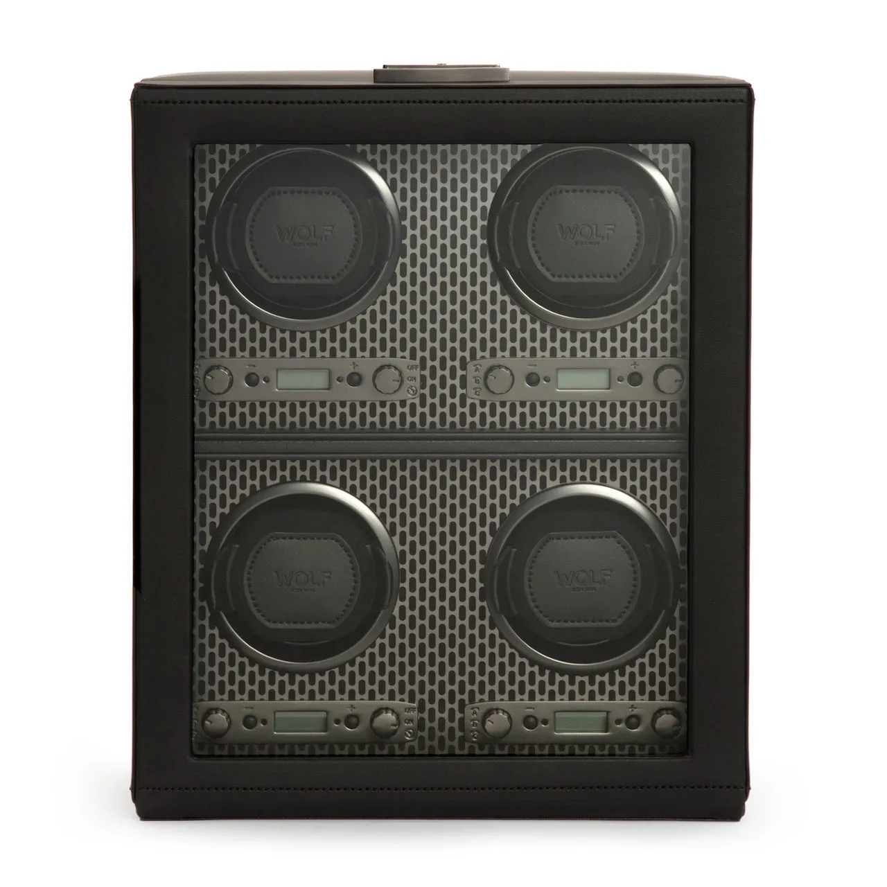 WOLF Axis 4 Piece Watch Winder - Powder Coat