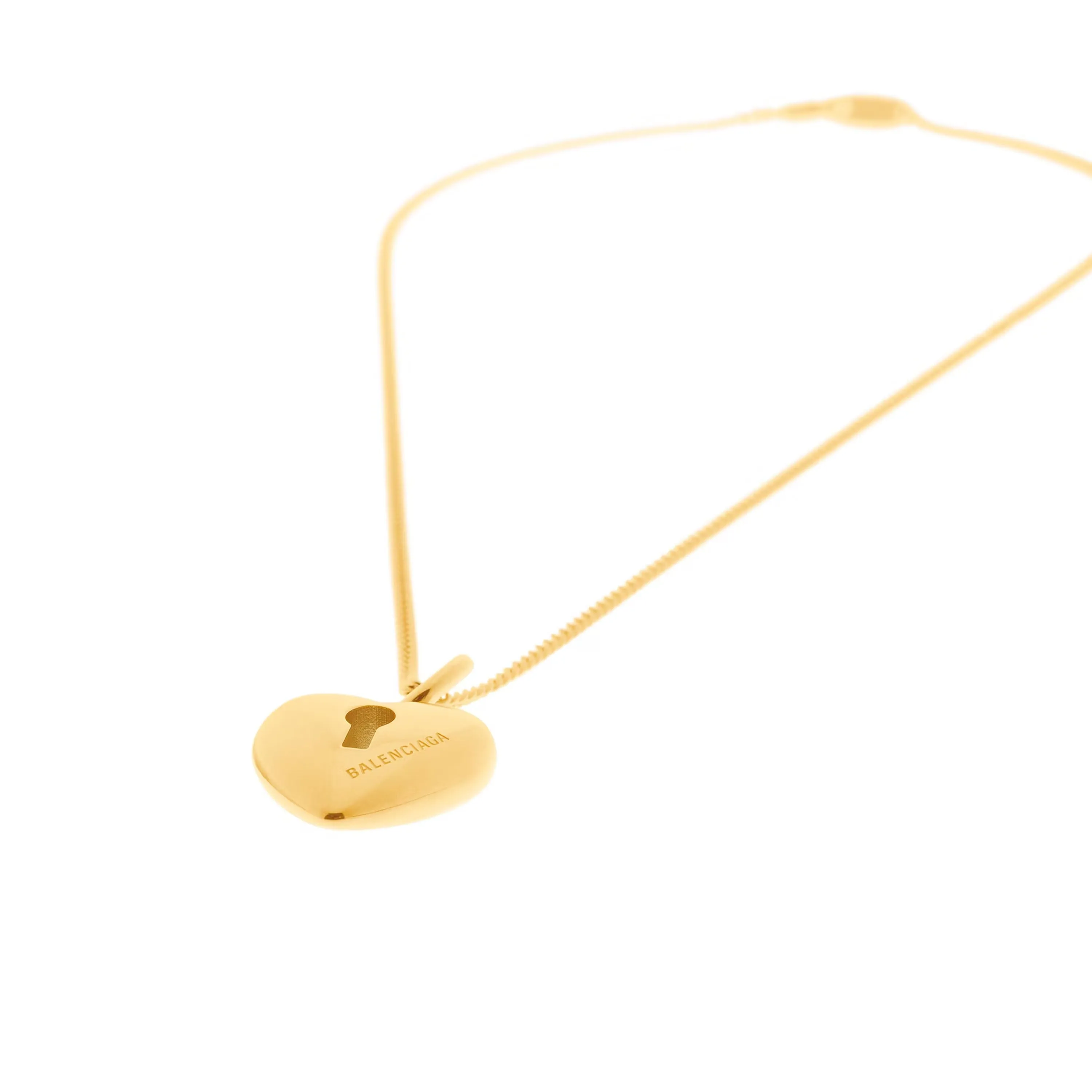Women's Amour Heart Necklace In Gold