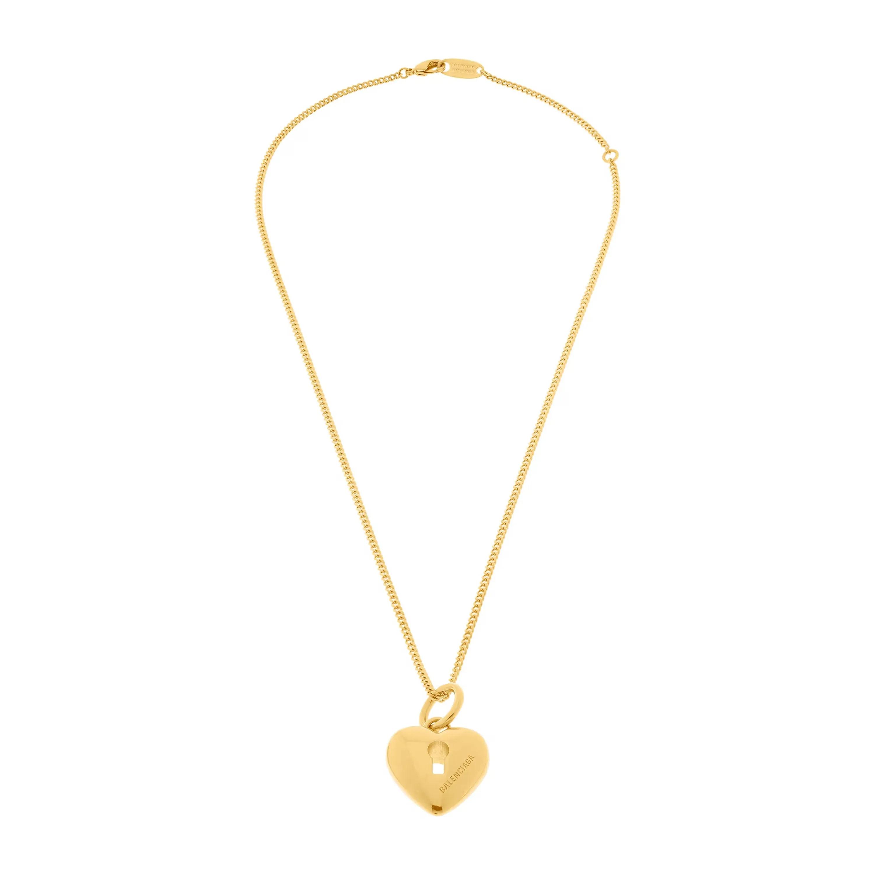 Women's Amour Heart Necklace In Gold
