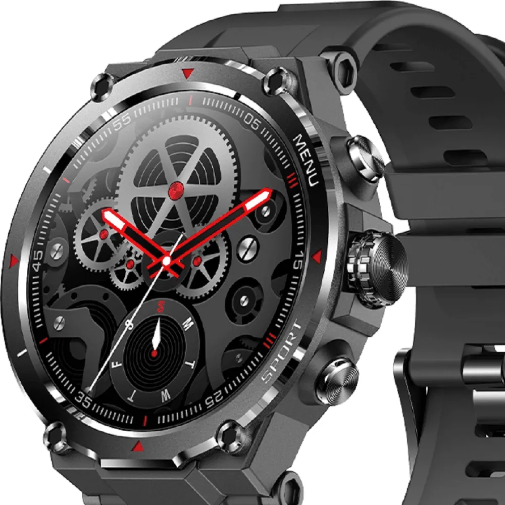 Zero Armour Smart Watch - Black