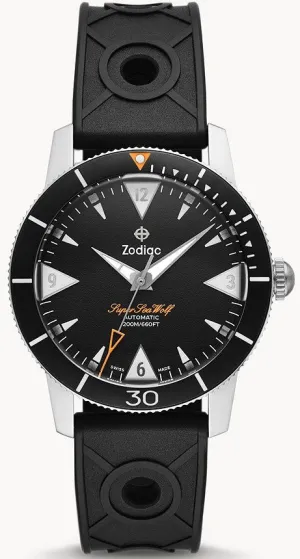 Zodiac Watch Super Sea Wolf 53 Skin Automatic D